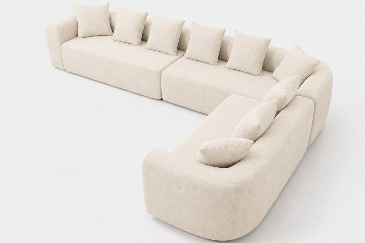 InnovarHome Avelyn Curved Modular Sofa - Innovar
