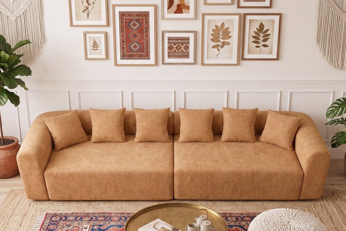 InnovarHome Avelyn Curved Modular Sofa - Innovar