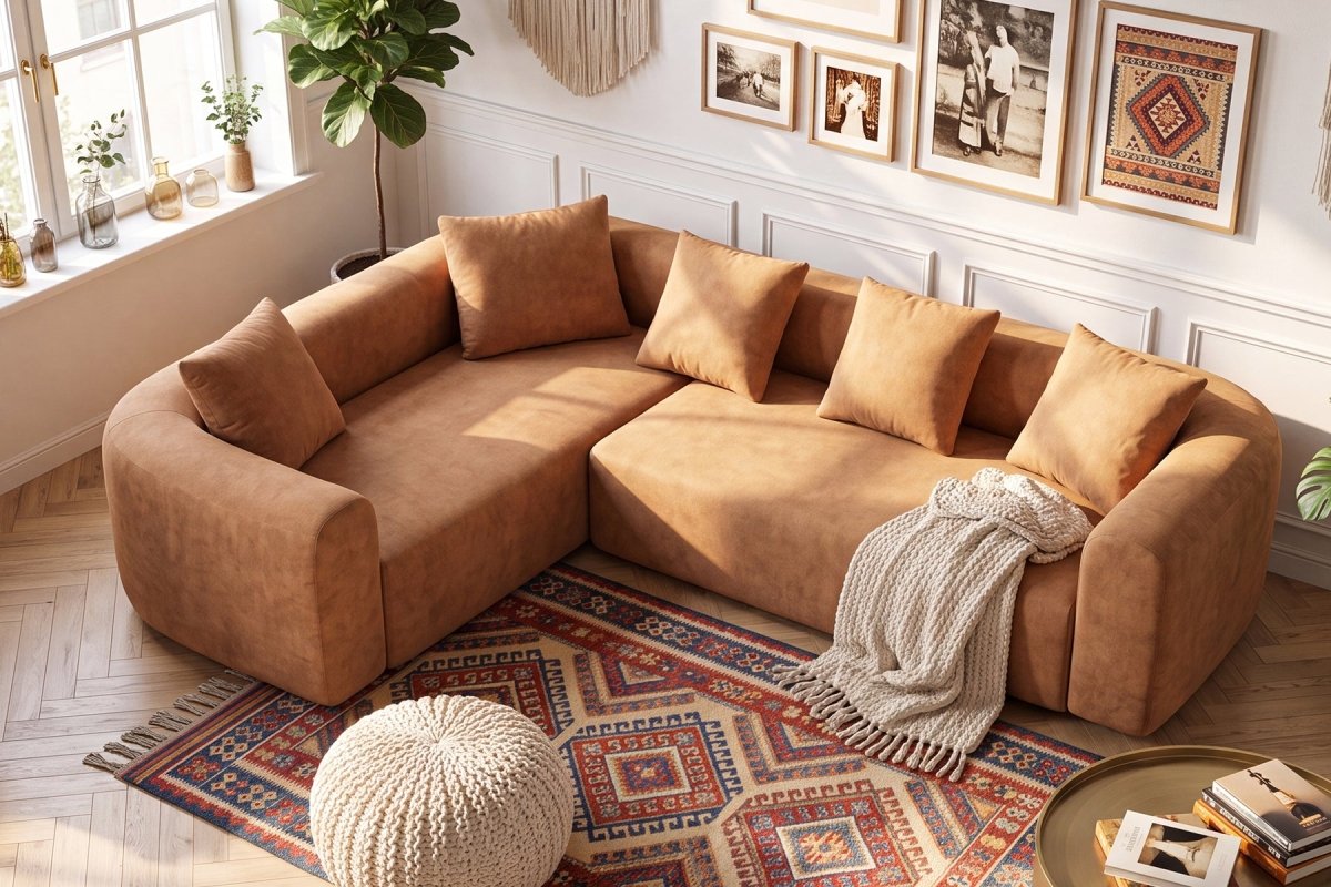 InnovarHome Avelyn Curved Modular Sofa - Innovar