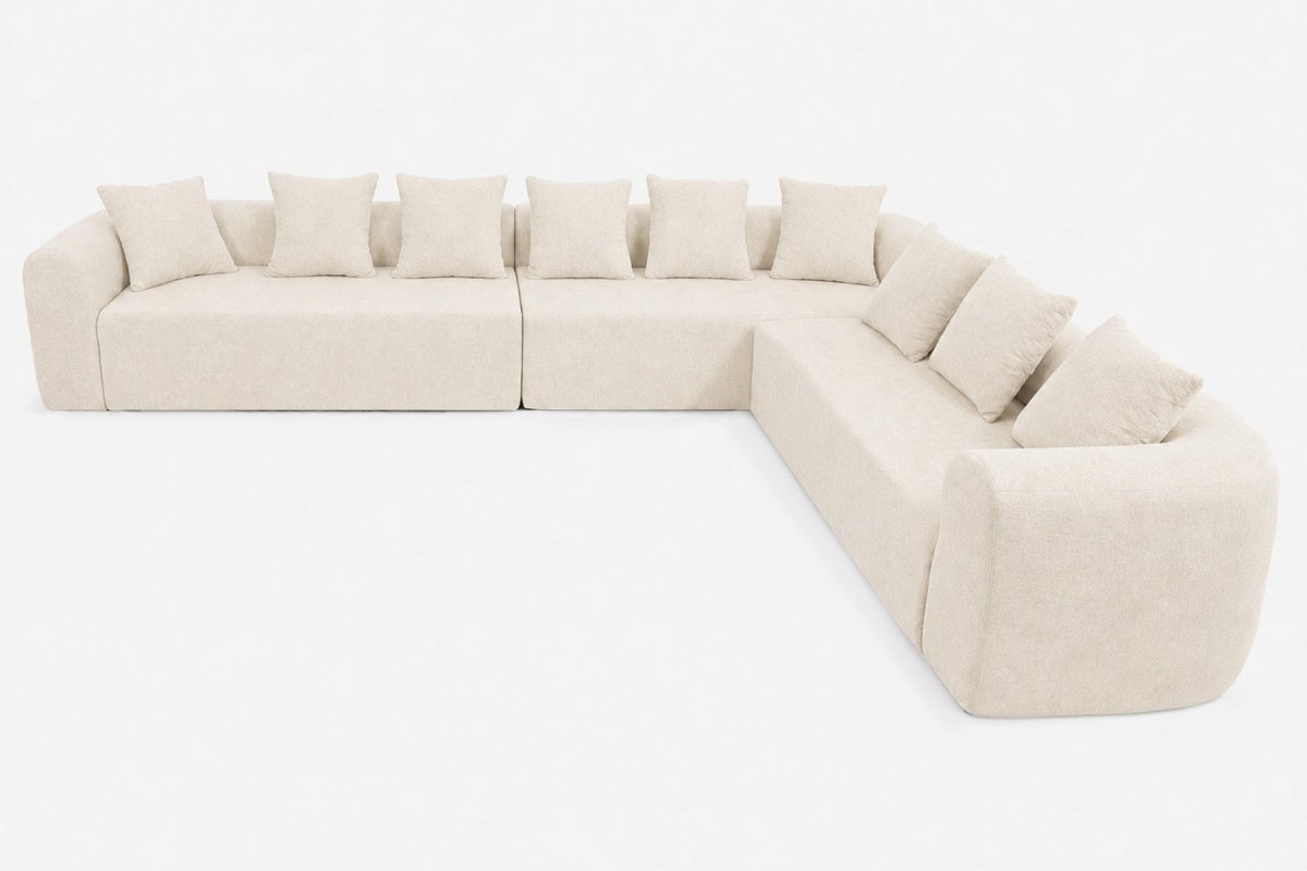 InnovarHome Avelyn Curved Modular Sofa - Innovar