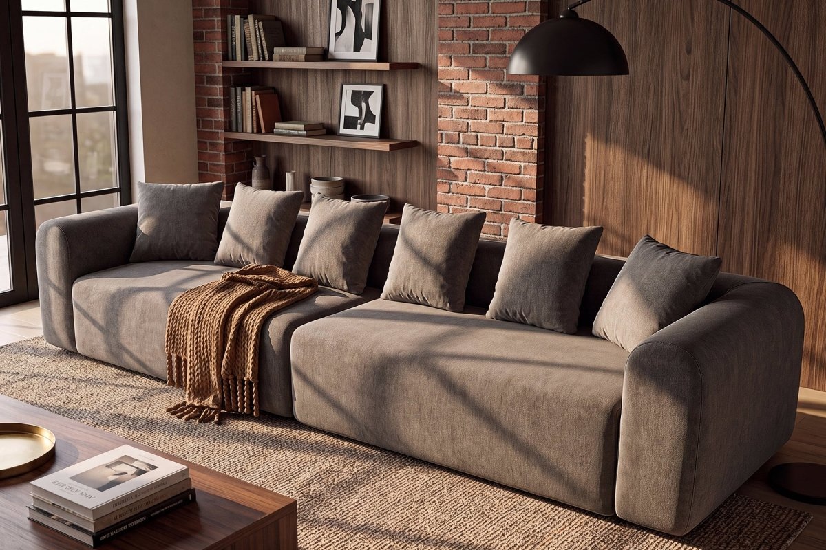 InnovarHome Avelyn Curved Modular Sofa - Innovar