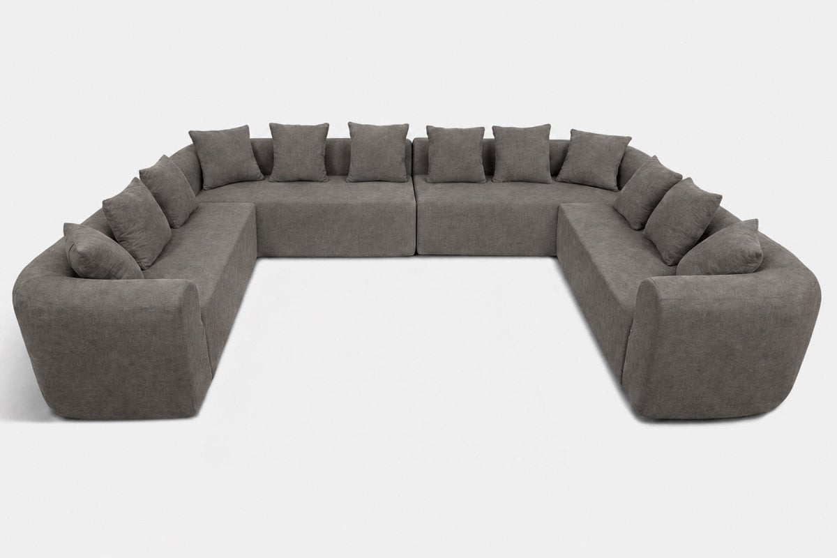 InnovarHome Avelyn Curved Modular Sofa - Innovar