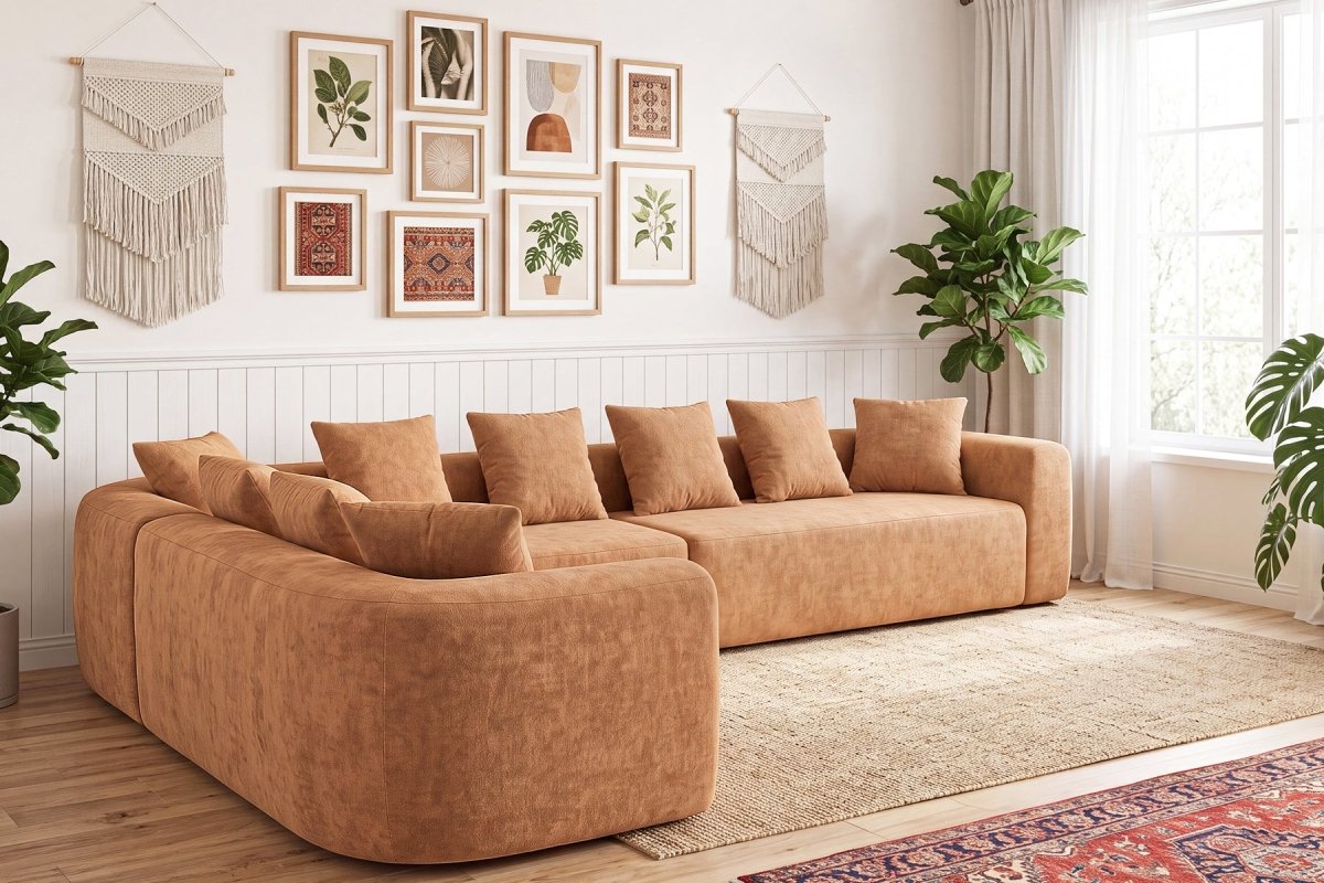 InnovarHome Avelyn Curved Modular Sofa - Innovar