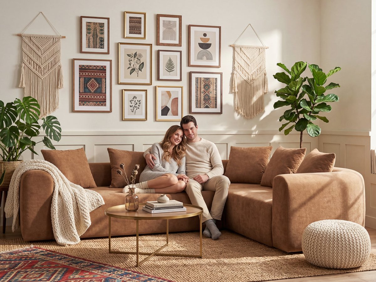 InnovarHome Avelyn Curved Modular Sofa - Innovar
