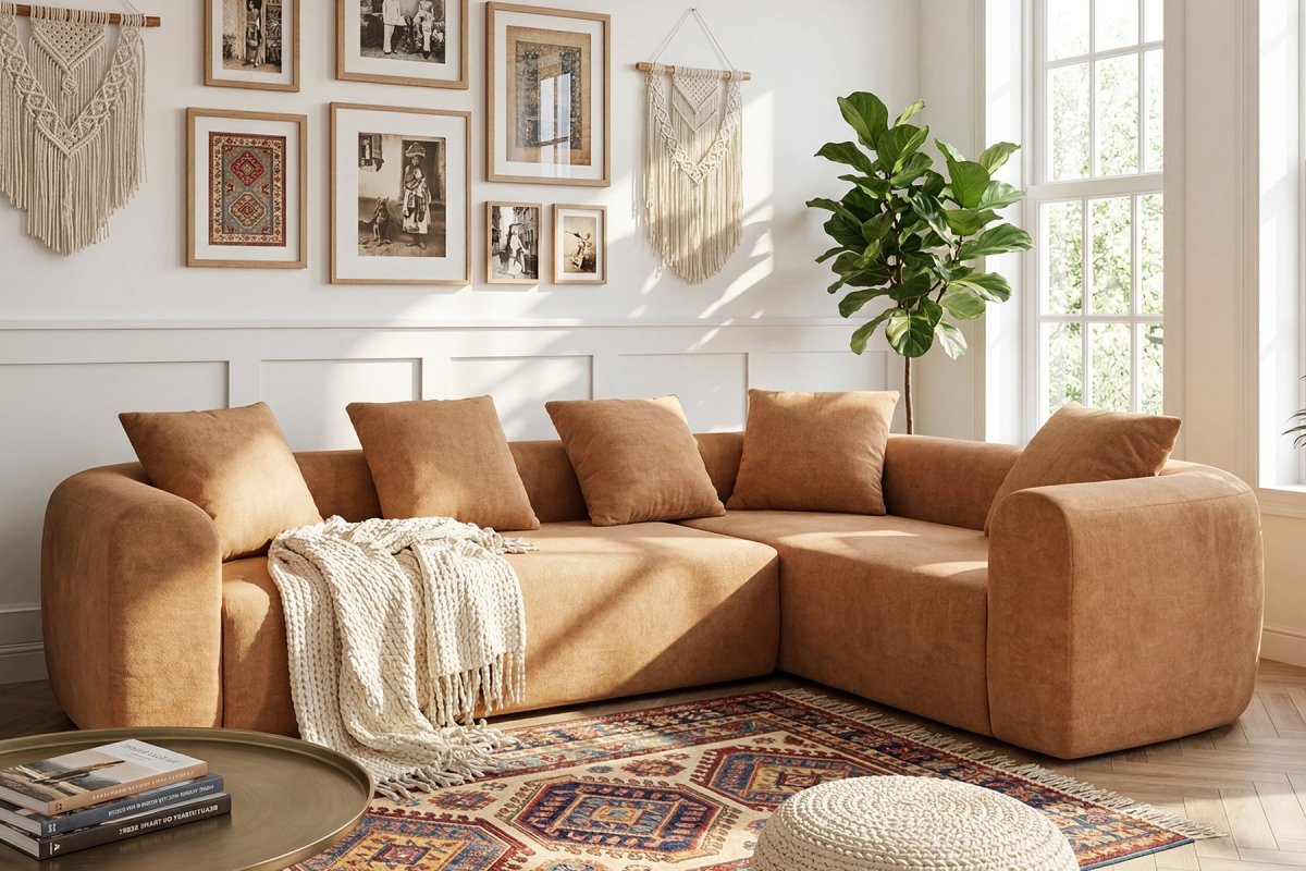 InnovarHome Avelyn Curved Modular Sofa - Innovar