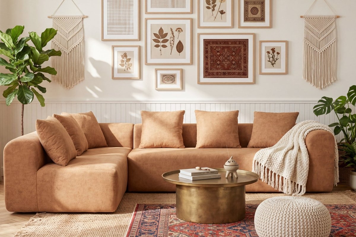 InnovarHome Avelyn Curved Modular Sofa - Innovar