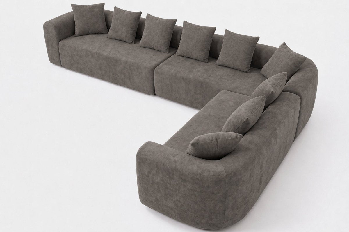 InnovarHome Avelyn Curved Modular Sofa - Innovar
