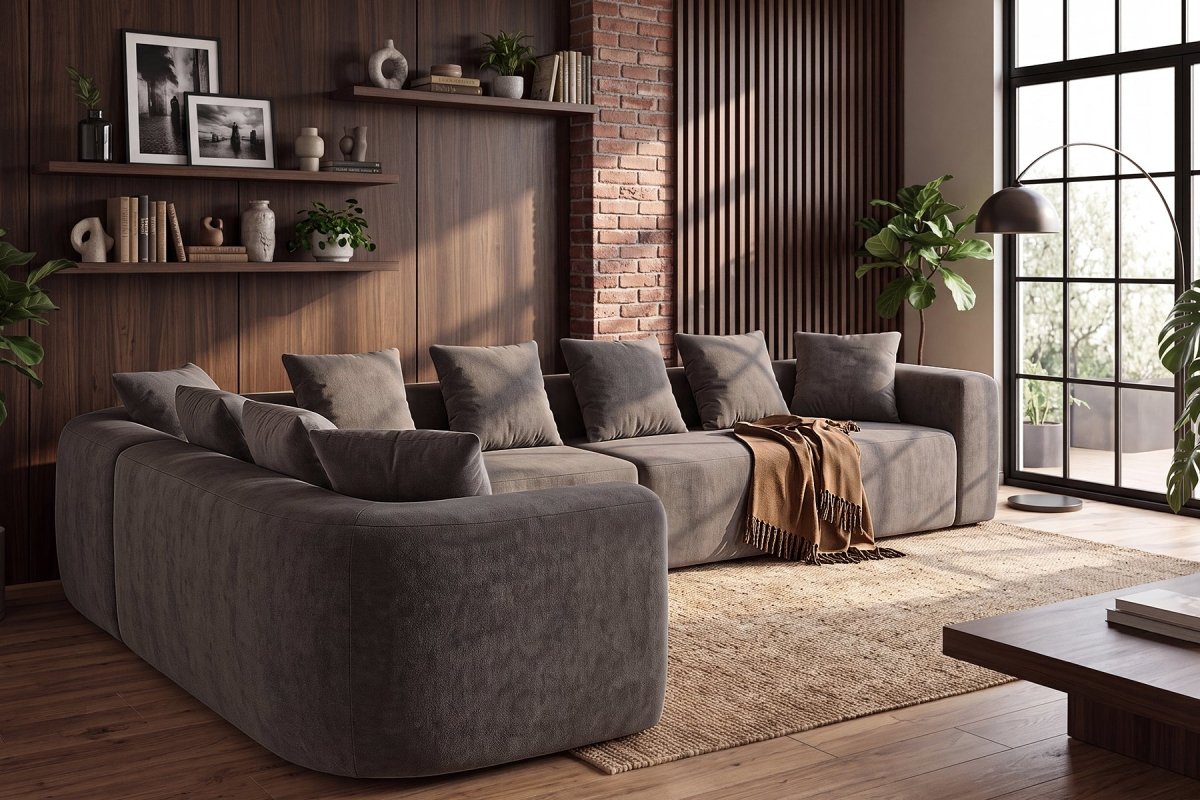 InnovarHome Avelyn Curved Modular Sofa - Innovar