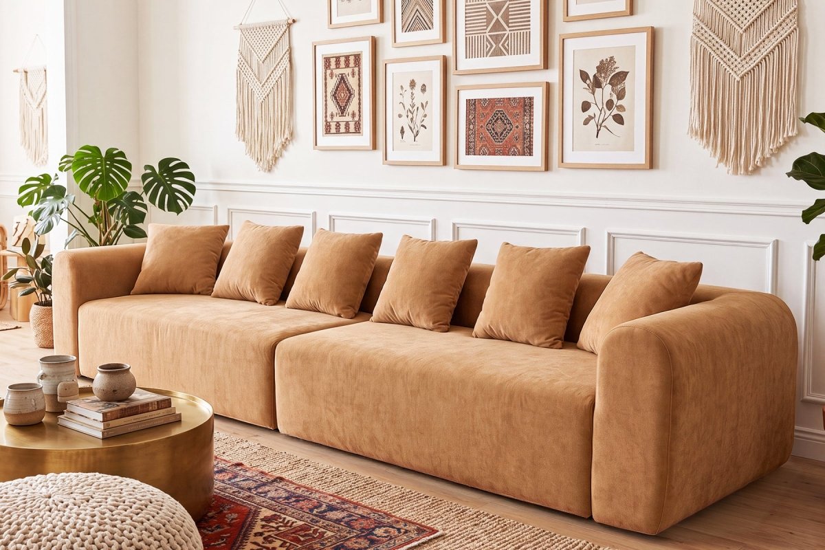 InnovarHome Avelyn Curved Modular Sofa - Innovar
