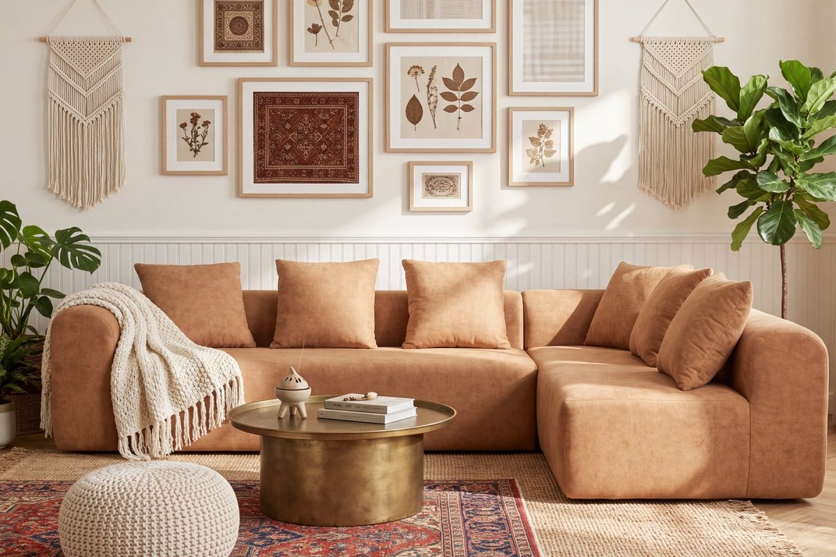 InnovarHome Avelyn Curved Modular Sofa - Innovar