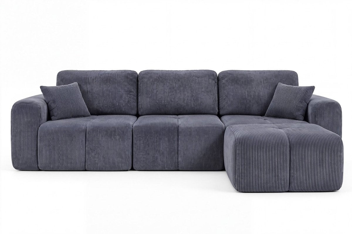 InnovarHome Elara Grid-Tufted Modular Sofa - Innovar