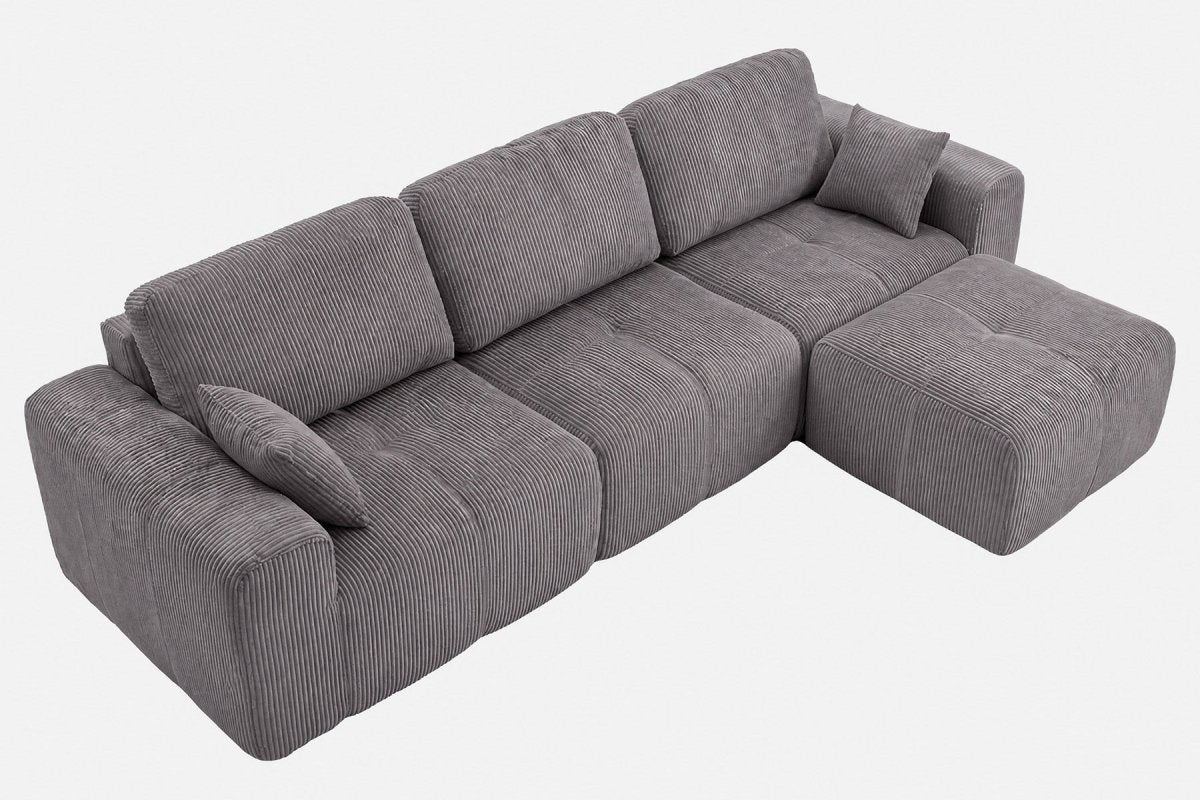 InnovarHome Elara Grid-Tufted Modular Sofa - Innovar