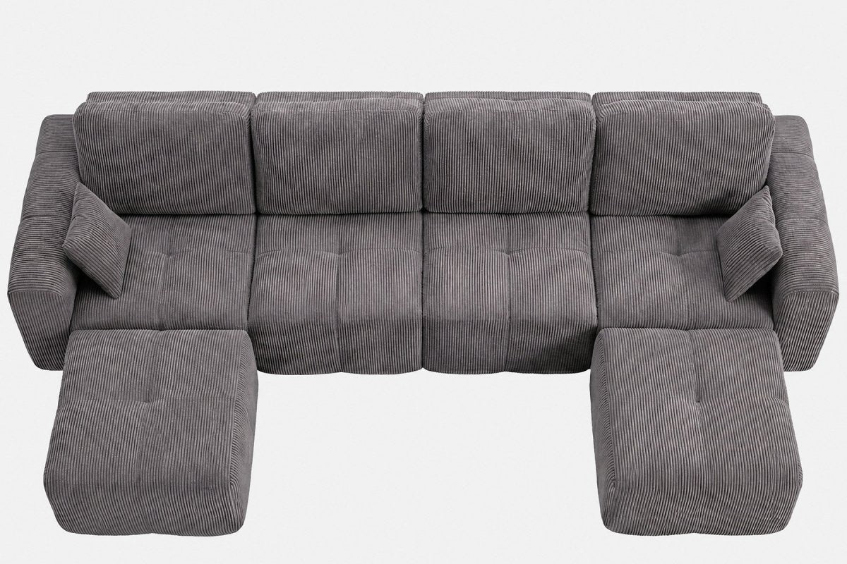 InnovarHome Elara Grid-Tufted Modular Sofa - Innovar