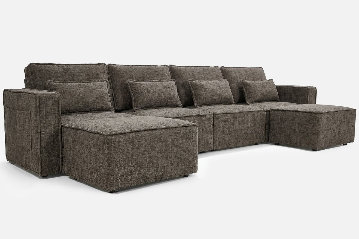 Zephyra Piped Modular Sofa - Innovar
