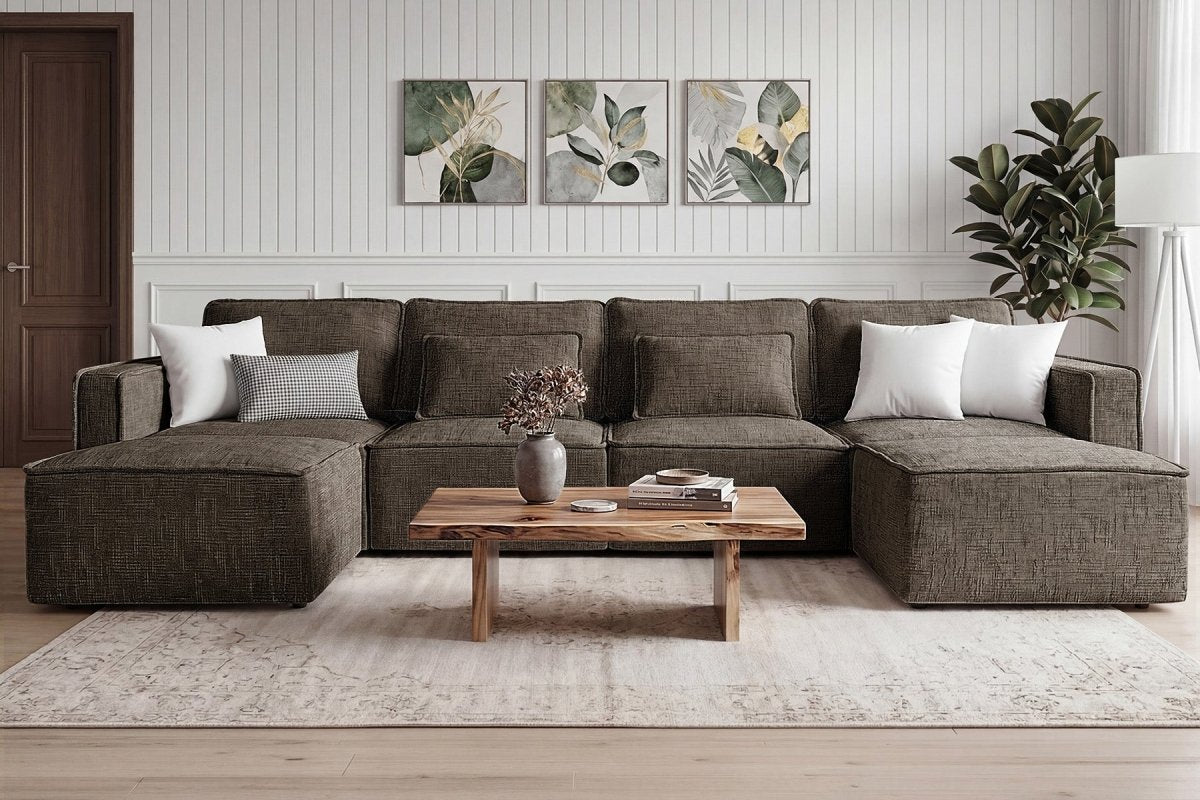 Zephyra Piped Modular Sofa - Innovar