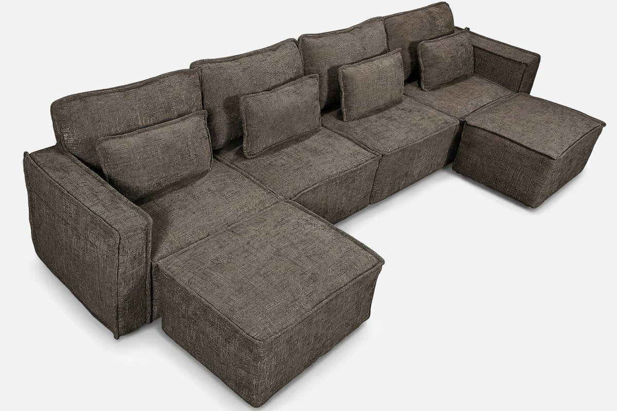 Zephyra Piped Modular Sofa - Innovar