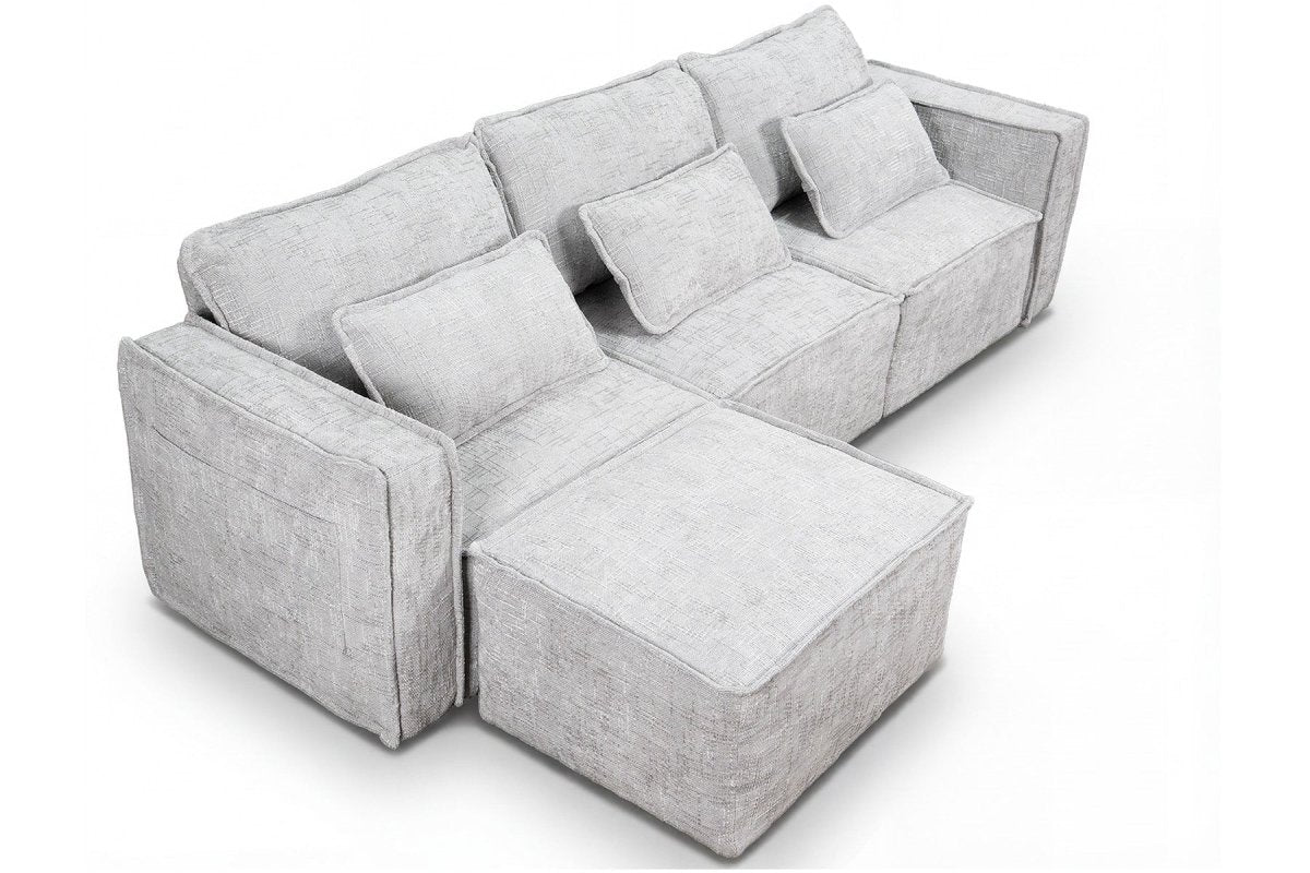 Zephyra Piped Modular Sofa - Innovar
